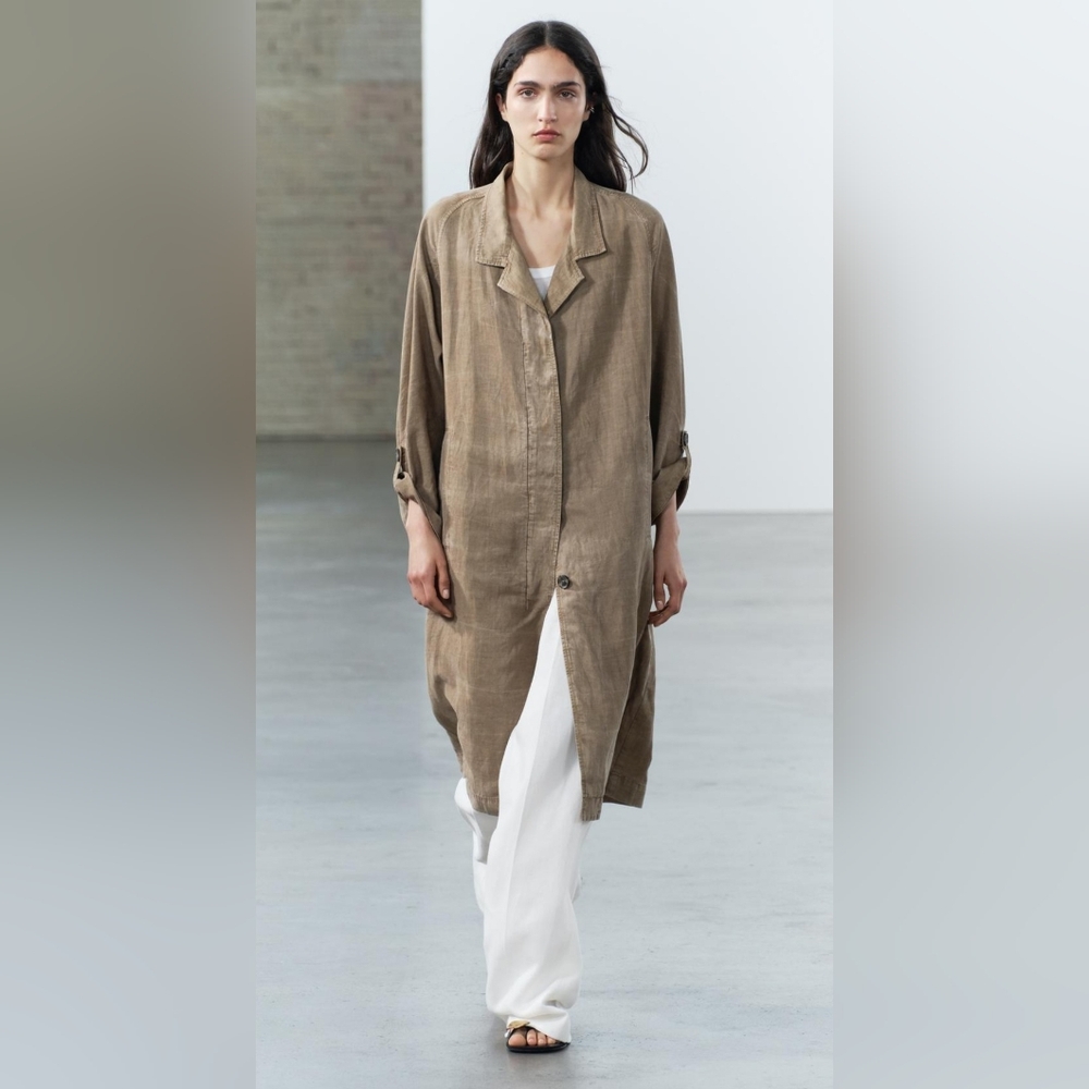 Zara, Trench Coat, NWT - Picture 10 of 17